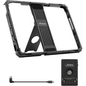 Accsoon PowerCage II iPad Cage Protective iPad Case for iPads Gen 7,8,9,10,11 & i-Pad Air 3,4,5,6,7 & iPads Pro 10.5inch & 11inch M4, M5 Tablet Cage, Use with SeeMo/SeeMo 4K/CineView for Monitoring in Saudi Arabia