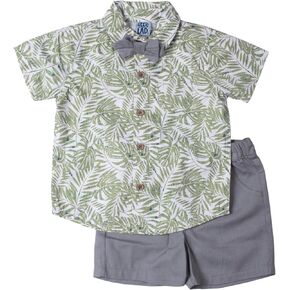 Baby Boy's 3 Piece Creeper Short Set – Adorable and Stylish Baby Boy Clothes – Comfortable Toddler Outfits