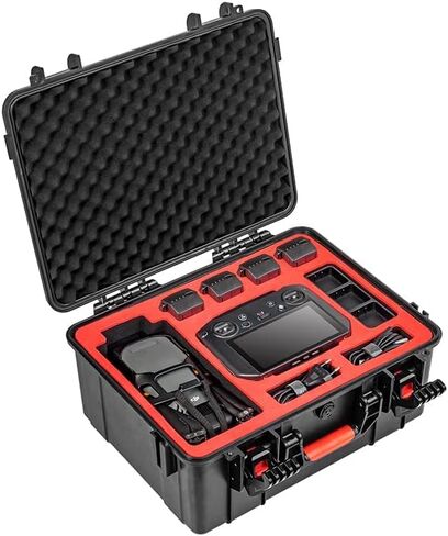 حافظة صلبة مقاومة للماء/حقيبة حمل لطائرة DJI Mavic 3 Pro Drone، حقيبة تخزين جهاز إرسال DJI RC/RC Pro، ملحقات Mavic 3 Pro (متوافقة مع جهاز إرسال DJI RC/RC Pro) in Kuwait