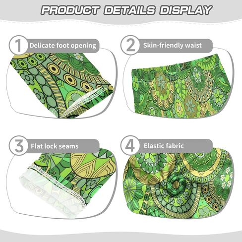 Lime Chequered Distorted Chessboard Girls Leggings Kids Yoga Pants Dance Active Tights 4T-10T in Saudi Arabia