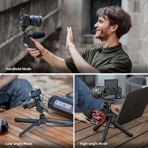 PGYTECH MantisPod 2.0 حامل ثلاثي القوائم صغير للكاميرا للسفر | حامل جيب DSLR مرن صغير الحجم مزود بـ 6 أوضاع للسفر، وحامل تثبيت لصور السيلفي على سطح المكتب ومدونات الفيديو in Kuwait