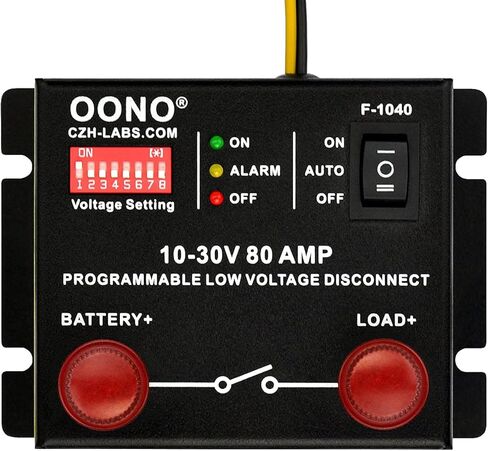 وحدة LVD لفصل الجهد المنخفض 10-30 فولت 80 أمبير، لبطارية 12 فولت 18 فولت 24 فولت in Kuwait
