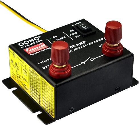 وحدة LVD لفصل الجهد المنخفض 10-30 فولت 80 أمبير، لبطارية 12 فولت 18 فولت 24 فولت in Kuwait