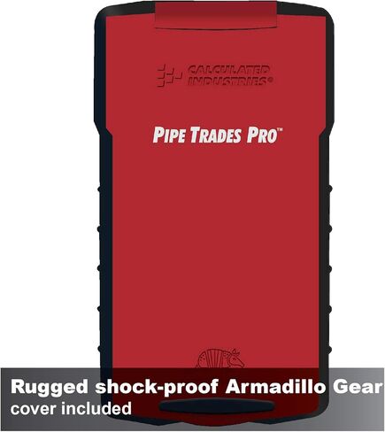 الصناعات المحسوبة 4095 Pipe Trades Pro أداة حاسبة رياضية متقدمة لتخطيط الأنابيب وتصميمها لمجهزي الأنابيب وأجهزة تركيب البخار وأجهزة الرشاش واللحام | بيانات الأنابيب المدمجة لـ 7 مواد، أبيض in Kuwait