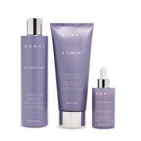 MONAT IR Clinical System Haircare Kit – Advanced Hair Restoration Kit with Strengthening Formula – Hair Growth System with Shampoo Conditioner & Serum