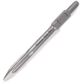Monkey King Bar- 16" Hex Chisel Self-Sharpening Bull Point Chisel- (30MM) Shank Electric Jack Hammer Drill Bits