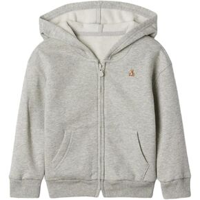 GAP Baby Boys' Solid Full-Zip Hoodie