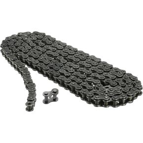 uxcell #60/12A-1 Roller Chain 3 Feet 3/4" Pitch Carbon Steel Roller Chains with Free Master Connector Link for Excavators, Tractors, 48 Links