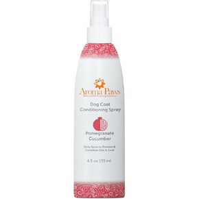 Aroma Paws Scented Dog Coat Spray – Cleansing, Conditioning, Moisturizing – Toxin Free, Healthy Ingredients – Aromatic Grooming Puppy Spray – Loosens Knots, Tangles – 4.5 Oz., Pomegranate Cucumber