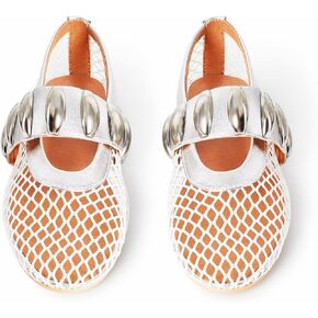 vimitty Ballet Flats Shoes for Women with Elegant Buckle Strap Mary Jane Flats Ballerina Shoes Flat Heel for Women