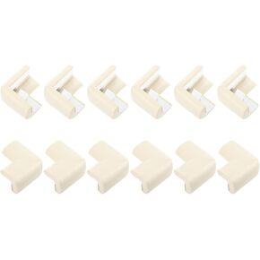 uxcell Corner Protectors, 16 Pcs Furniture Corner Guards and Edges Safety Bumpers, Soft Rubber Foam Cushions for Fireplace, Table, Stair, Cabinet Edges and Sharp Corners (Green)