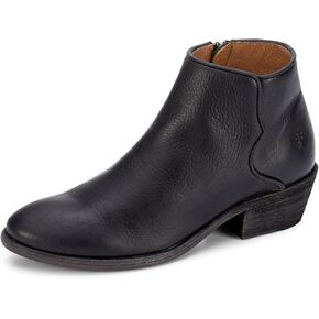 Frye Carson Piping Booties for Women Made from Soft Full-Grain Leather with Signature Western-Inspired Piping Detail and Supple Leather Lining – 4" Shaft Height in Kuwait