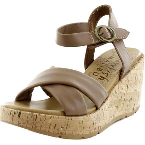 Blowfish Malibu Women's Barbados Wedge Sandal (Tan, 9)