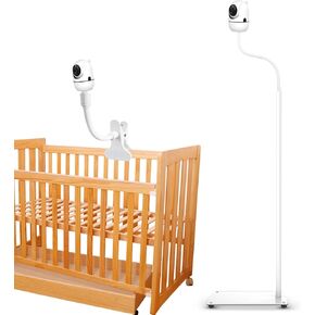 Upgraded Baby Monitor Floor Stand Holder with Wheels, Safety Floor Stand Holder with Baby Monitor mount, Keep Away Baby from Touching, Compatible with Infant Optics DXR-8 Pro, Nanit Pro, Motorola,VAVA