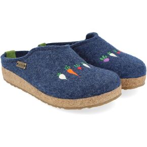 HAFLINGER Grizzly Roots Felt Clog Wool Slipper Unisex