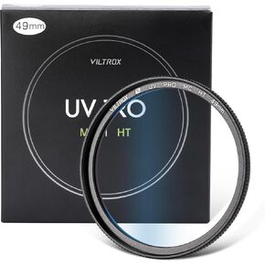 VILTROX 72mm MC UV Protection Camera Lens Filter, 18 Layer Multi Resistant Nano Coatings, HD/Hydrophobic/Scratch Resistant for Nikon, Canon, Fuji Cameras and More