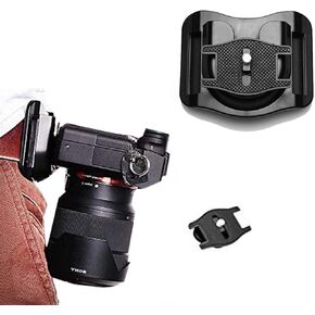 Camera Holste, Camera Belt Mount, Hanger Sling Clip Holster for SLR DSL Camera,Carry Your Light Weight Camera from Your Waist Belt