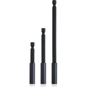 toolant Magnetic Drill Bit Extension Holder for Impact Driver, 2'', 4'', 6''Nut Driver, 1/4'' Quick Change
