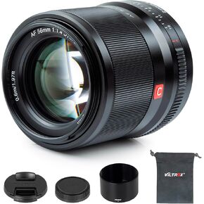 VILTROX 56mm f/1.4 F1.4 Auto Focus Large Aperture APS-C Lens for Nikon Z-Mount Camera Z5 Z50 Z6 Z6II Z7 ZII
