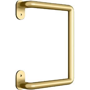 National Hardware N700-105 Troy Pull Handle, Interior Sliding Barn Door Hardware, 8-Inches, Brushed Gold