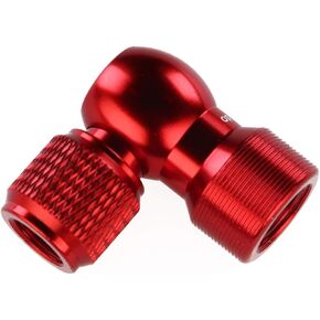 Prestacycle Prestaflator Micro CO2 Head, Presta/Schrader-Threaded CO2 Bike Tire Inflator Head Piece, Prevents Air Loss, The Cartridge Is The Knob, Lightweight & Durable, CO2 Head