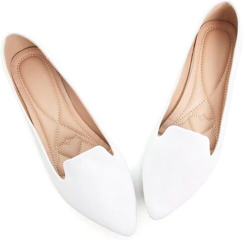 Stunner Women Cute Slip-On Ballet Shoes Soft Solid Classic Pointed Toe Flats in Saudi Arabia
