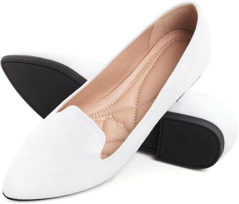 Stunner Women Cute Slip-On Ballet Shoes Soft Solid Classic Pointed Toe Flats in Saudi Arabia