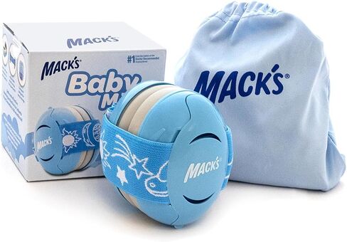 Mack's® Baby Muffs | Baby Ear Muffs Noise Protection | High NRR - 17 Decibels | Noise Cancelling Headphones for Babies & Toddlers | Ages 3-36 Months in Kuwait
