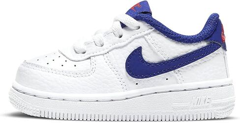 Nike Baby Boy's Force 1 (Infant/Toddler) White/Deep Royal Blue/University Red 8 Toddler M in Saudi Arabia