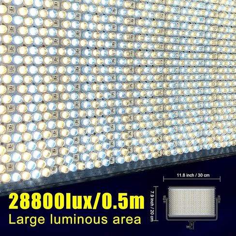 GVM 1300D RGB LED Video Light, 65W Video Lighting Kit with Bluetooth Control, 25000lux/0.5m, 2 Packs Led Panel Light for YouTube Studio, Video Shooting, Broadcasting, Conference, 18 Kinds Scene Modes in Saudi Arabia