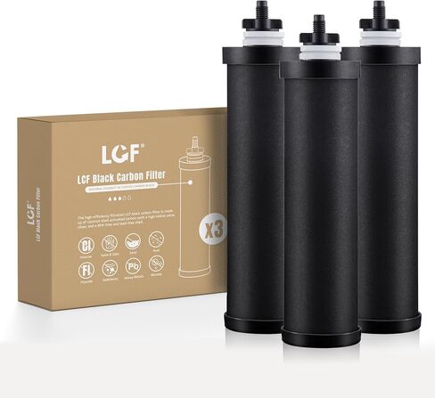 LCF Fluoride Filters, Enhance Dental and Skeletal Wellness, Replacement for Berkey® PF-2 Fluoride Filters, Berkey Gravity Filtration System and Waterdrop King Tank Series (Pack of 3) in Saudi Arabia