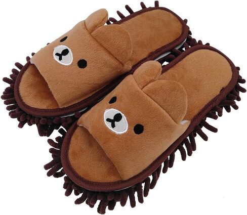 Selric Super Chenille Microfiber Washable Mop Slippers Shoes for Kids, Floor Dust Dirt Hair Cleaner, Multi-sizes Multi-Colors Available in Saudi Arabia