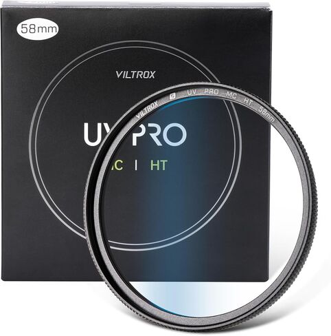 VILTROX 72mm MC UV Protection Camera Lens Filter, 18 Layer Multi Resistant Nano Coatings, HD/Hydrophobic/Scratch Resistant for Nikon, Canon, Fuji Cameras and More in Saudi Arabia