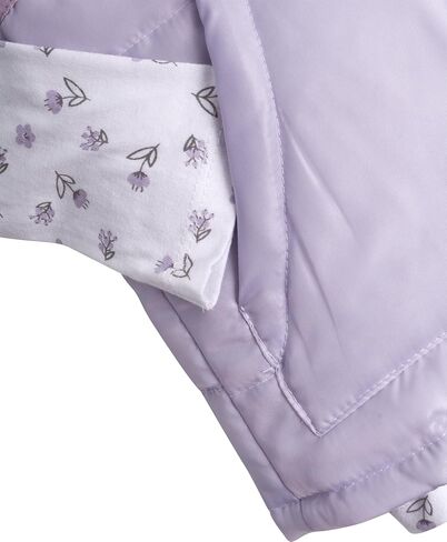DKNY Girls' Vest Set - 3 Piece Button Down Quilted Puffer Vest Long Sleeve Shirt and Flare Leggings Set (Sizes: 2T-6X) in Saudi Arabia