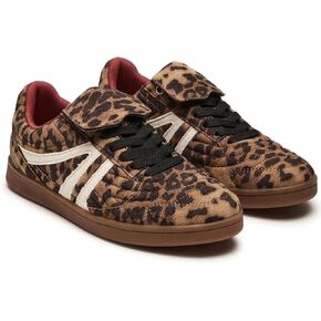 Women Sneakers Lace Up Classic Fashion Sneakers Comfortable Leisure Shoes Non-Slip Walking Shoes Tennis