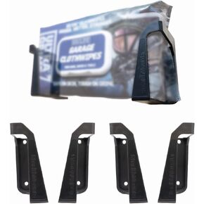 StealthMounts Wipe Holder | 2 Pack | Mounts for Wipe Storage | Made in the UK