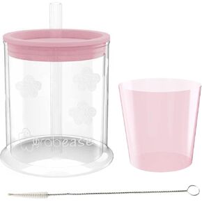 grabease Straw Cup for Baby Feeding Sippy Cups Toddler Sippy Cups, BPA-Free & Phthalate-Free for Baby & Toddler, 4-oz, Teal
