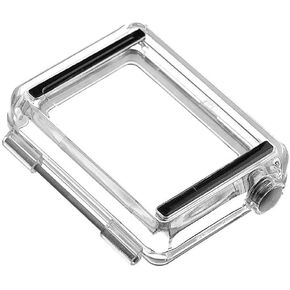 Waterproof BacPac Back Door Case Compatible with Go Pro BacPac LCD Screen/Expansion Extended Battery BacPac, for Go Pro Hero 4/3+ Original Standard Waterproof Housing Case