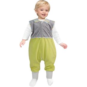 Toddler Sleeping Sack With Feet (18-36 Months) Tog 1.5 Velour Infant Wearable Blanket with Legs Baby Walk Sleep Bag Fashion Sack