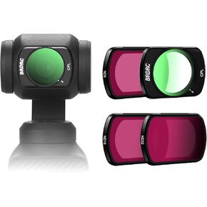 مجموعة مرشحات ND لـ DJI Osmo Pocket 3، 4 عبوات - مرشح عدسة CPL ND8 ND16 ND32 لملحقات الكاميرا DJI Osmo Pocket 3 Creator Combo in Kuwait