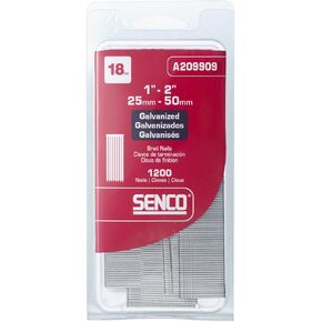 Senco A209909 18-Gauge-by-1-2-Inch Electro Galvanized Variety Pack Brads
