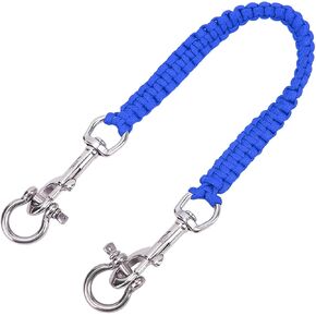 Camera Retractable Lanyard Diving Camera Rope, Camera Housing Carry Lanyard for Dive Clips (RoyalBlue)
