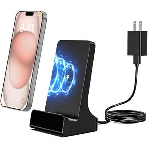 LIZVIE Hidden Camera Charger Dock with 2K 5G Pixels Security Adjustable 160° Wide-Angle Lens - Night Vision and Motion Detection - Wireless Phone Charger Camera, APP Remote Control for Home and Office