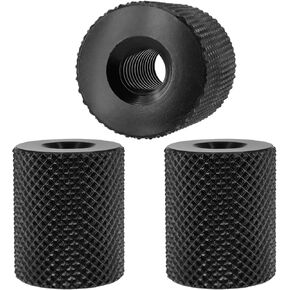 Camera Screw Converter 1/4" to 1/4", BENACES 3-Pack 1/4inch Female to Female Tripod Nut Connectors, 1/4" Female Double Threaded Hole Adapter for Magic Arms, Tripods (1/4" to1/4)
