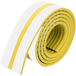 Baby Proofing Bumper, Multifunctional 6.5ft No Toxic Substance Baby Proofing Edge Guards, for Child Room Decoration Home Security Protection(Yellow)