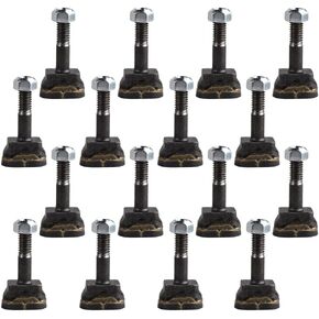 Aftermarket 16 Pack Stump Grinder Teeth Compatible with Yellow Jacket Stump Grinder Teeth