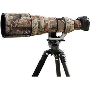 Rolanpro Camouflage Lens Clothing Rain Cover for Canon EF 600mm F/4 L is USM Lens Disguises Lens from Wildlife #20