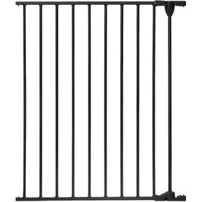 COMOMY Gate Extension 30" Tall, Suitable for 80" /150“/ 198" Wide Iron Fence Door of COMOMY, Create a Spacious and Secure Environment for Your Pets, White（Cannot be Used Alone）