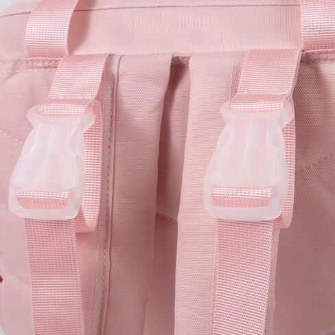 Baby Essentials Super Cooler Main Frame Diaper Backpack with Changing Pad, Stroller Straps, Insulated Bottle Compartment (Mauve Pink) in Saudi Arabia