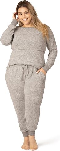 Kindred Bravely Zoe Nursing Pajama & Lounge Set | Postpartum Pajamas in Saudi Arabia
